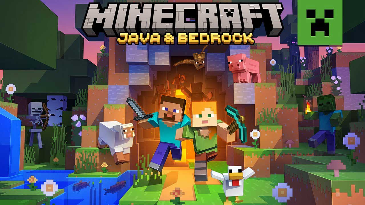 Minecraft Java + Bedrock, Gameination, gameination.com